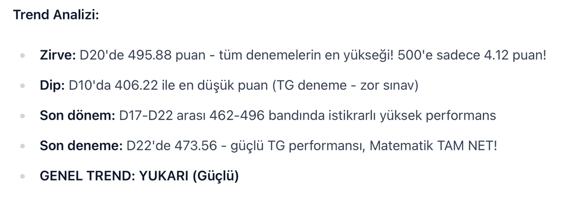 Deneme Analiz Detayı 5